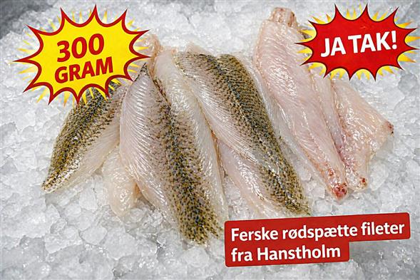 RØDSPÆTTE KAN AFHENTES FRA ONSDAG KL 15