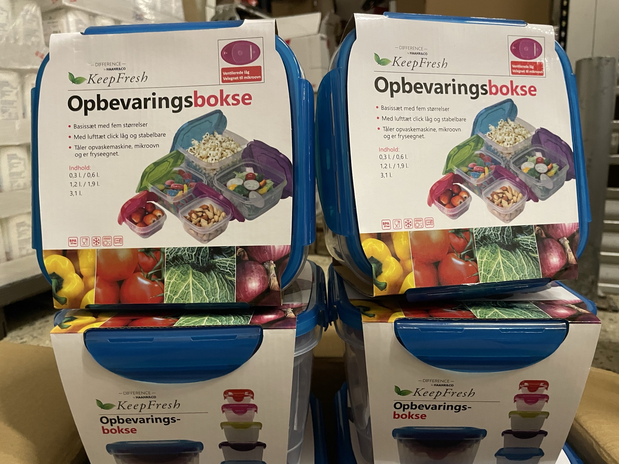 Opbevarings bokse