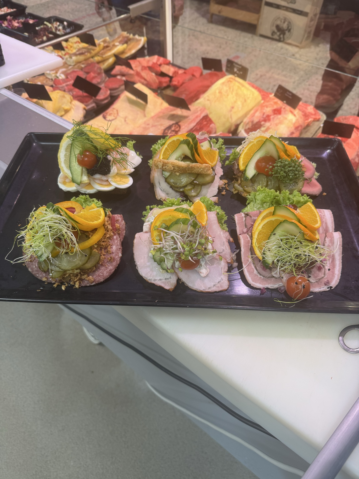 Luksus smørrebrød