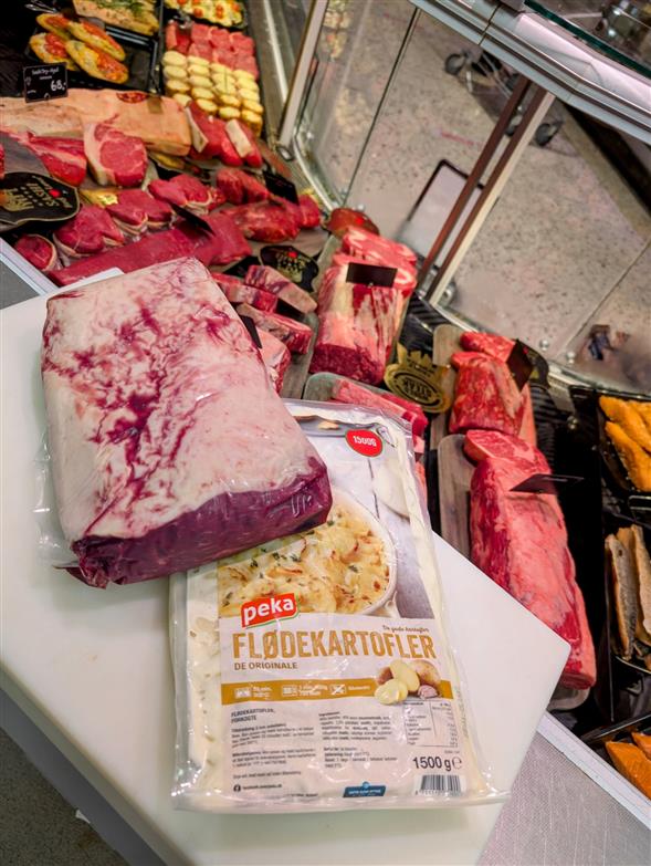Okse culotte & flødekartofler