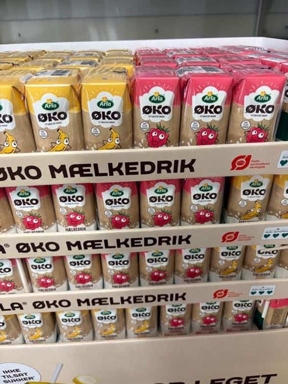 Arla øko mælkedrik