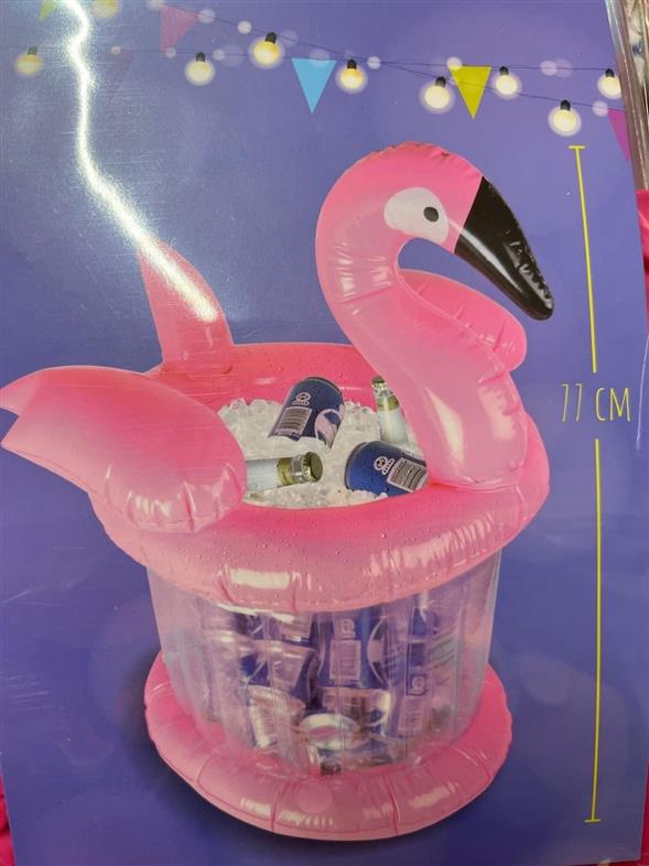 Oppustelig flamingo