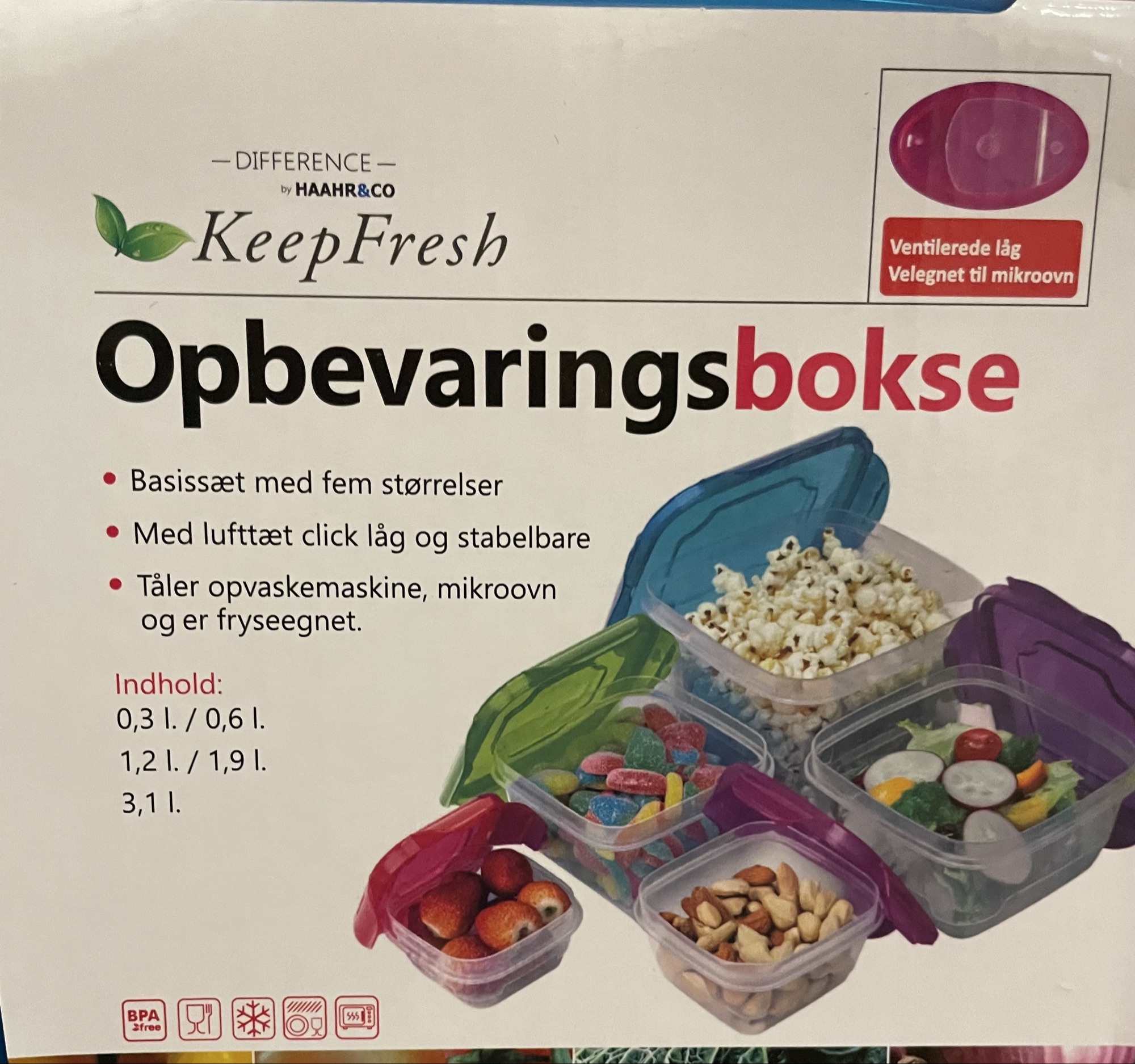 Opbevarings bokse