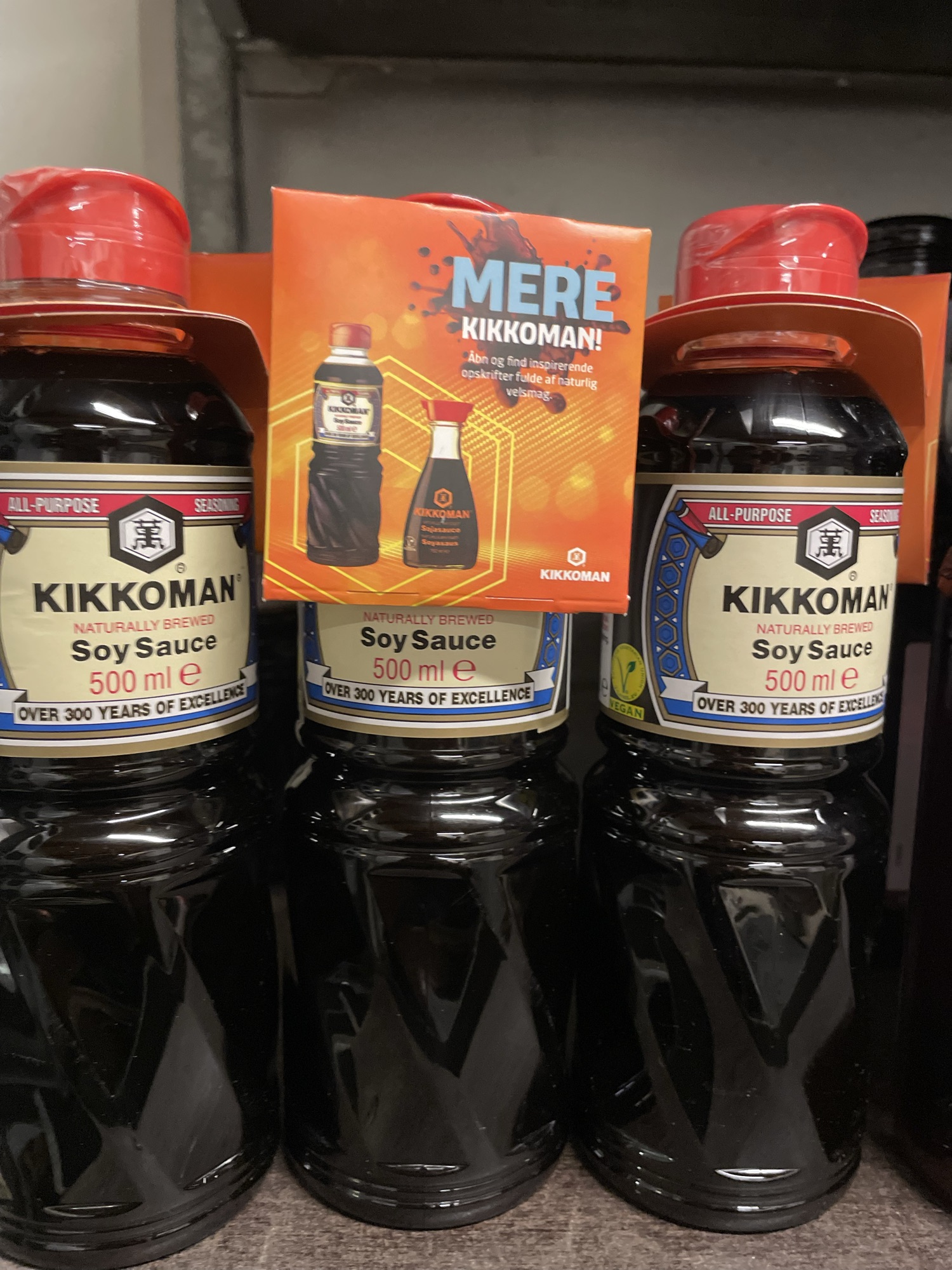 Kikkoman soy sauce