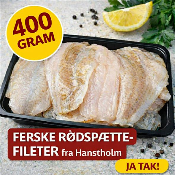 Frisk fisk - afhentes onsdag fra kl. 14.00
