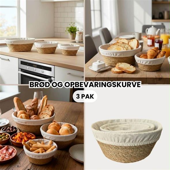 Brød og opbevaringskurve