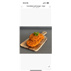 Crispy chicken burger