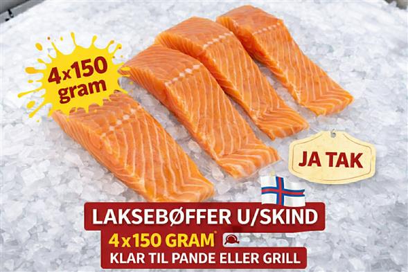 FRISK FISK AFHENTNING FRA ONSDAG KL 14.00