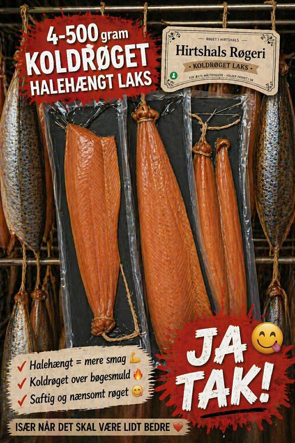 Laks Afhentning fra onsdag kl. 15.00