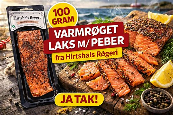 Frisk fisk - afhentes fra onsdag kl. 14.00