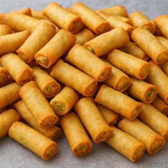 Miniforårsruller med grøntsager