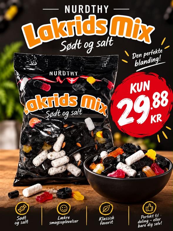 Nordthy lakridsmix