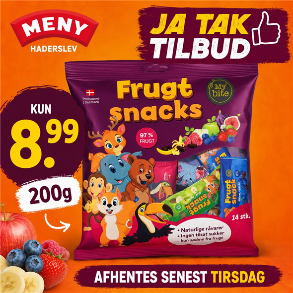 Frugt snacks