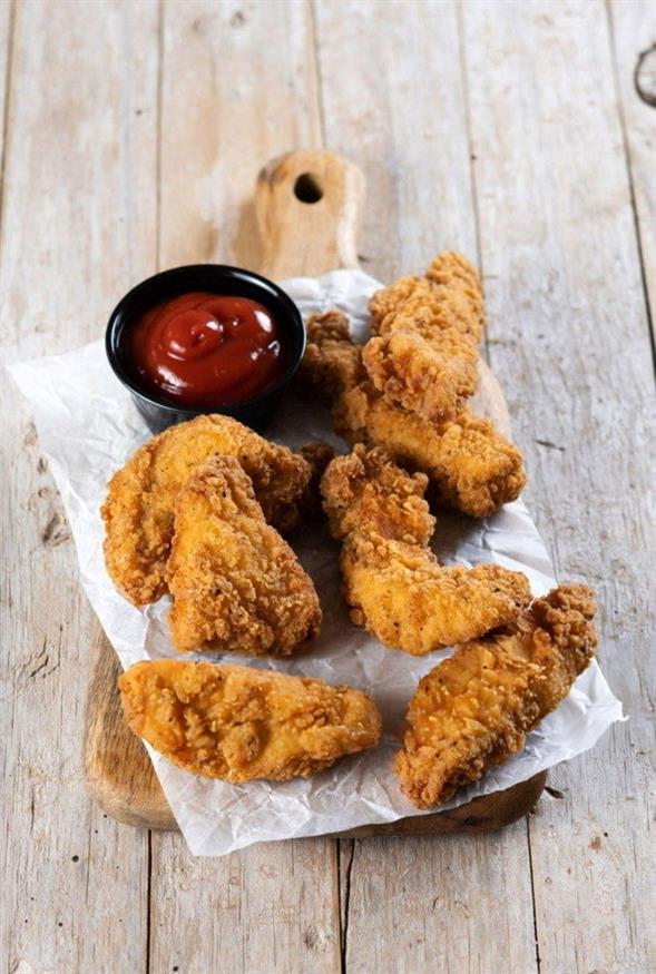 Sweet chili chicken strips