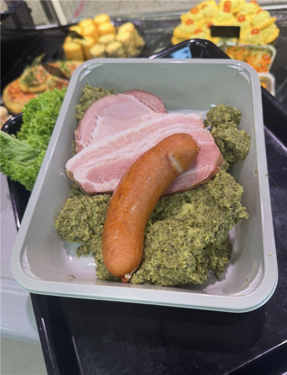 Grønkål med flæsk