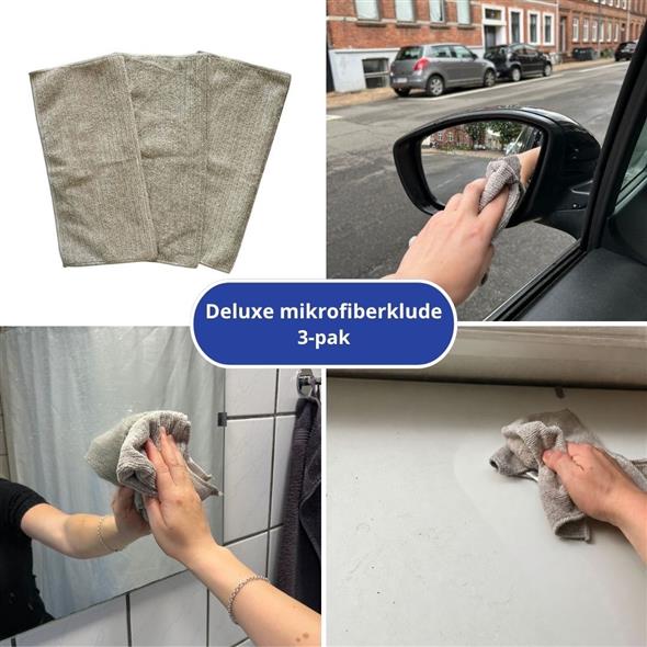 Deluxe mikrofiberklude