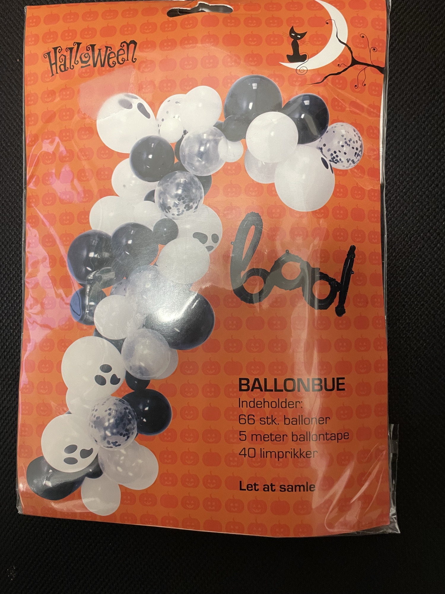 Ballon bue halloween