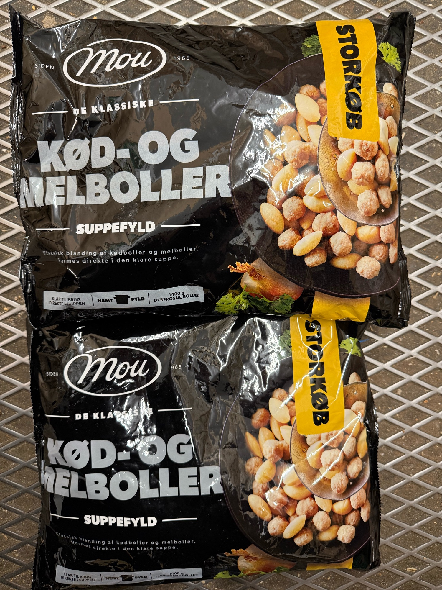Mou kød- pg melboller