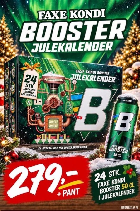 Booster julekalender