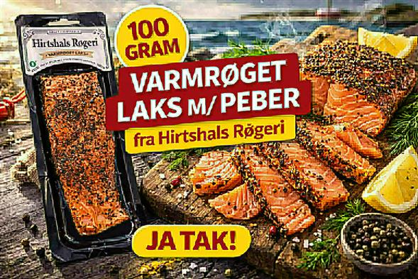 Frisk fisk Afhentning fra onsdag kl. 14.00