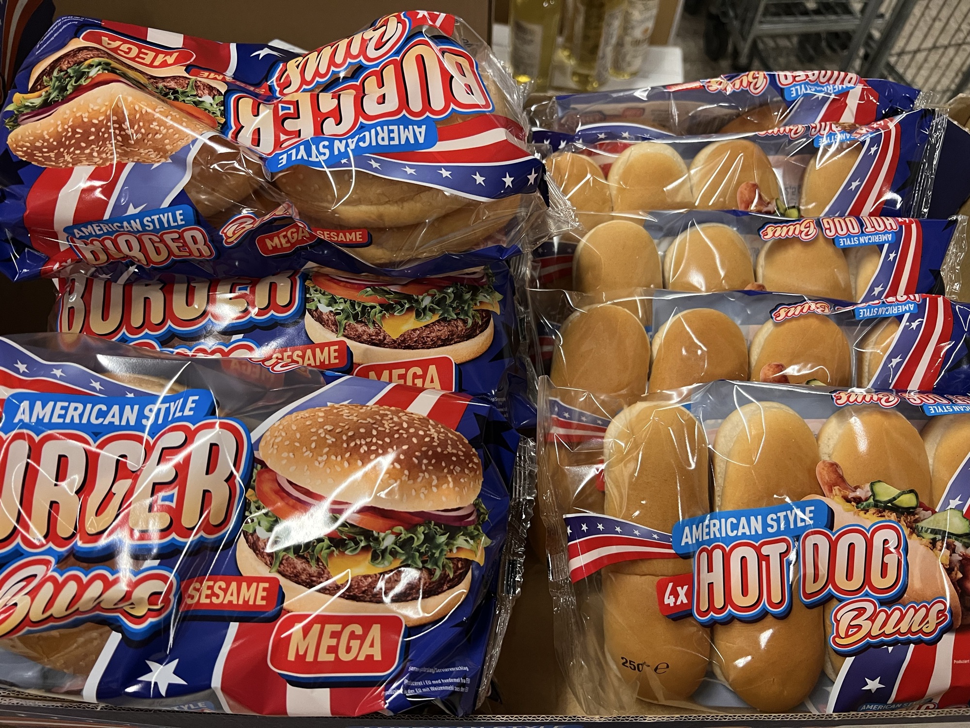 Fastfood brød