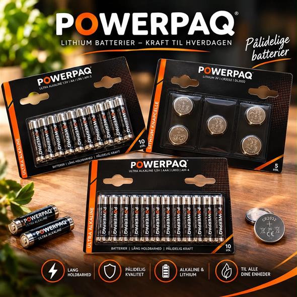 Powerpaq batterier